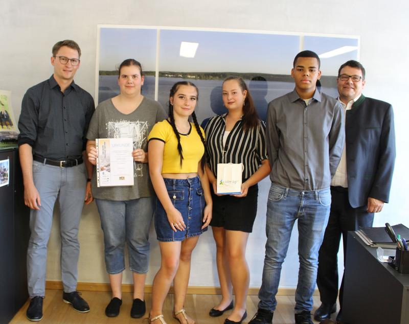 Auszeichnung des Freistaats für Schülerprojekt aus Wackersdorf