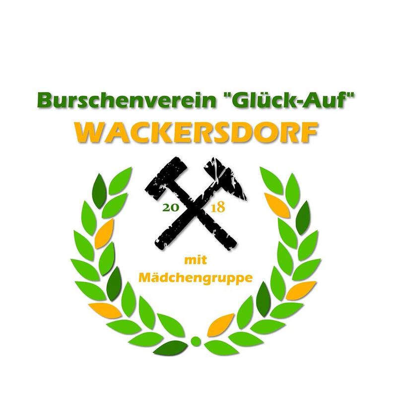 Burschenverein "Glück Auf" Wackersdorf mit Mädchengruppe